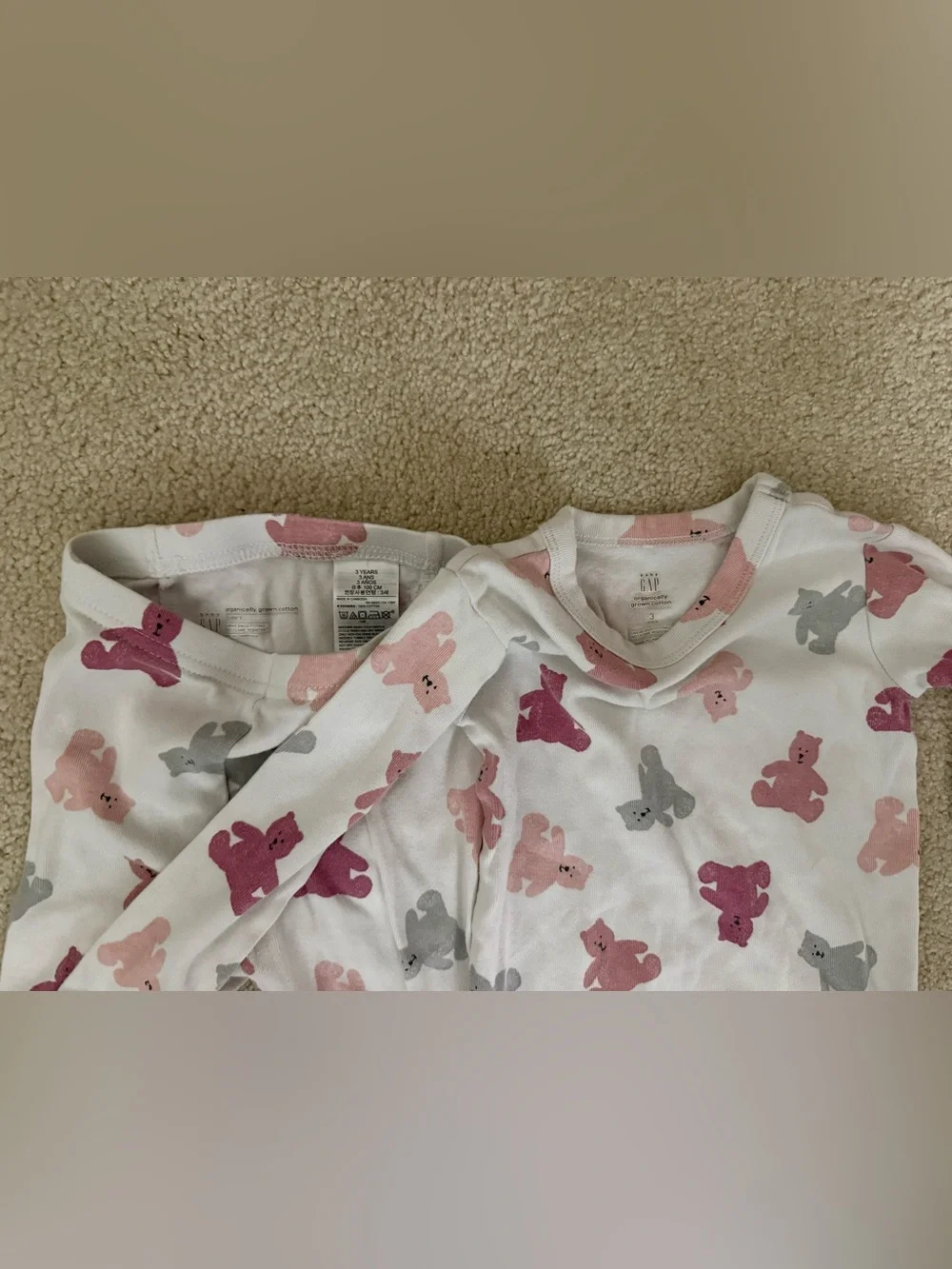 Toddler Brannan Bear Logo Pajamas